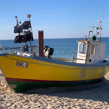 公寓 W&g Rewal-widok Na Morze, Z Prywatnym Zejsciem Na Plaze 里沃